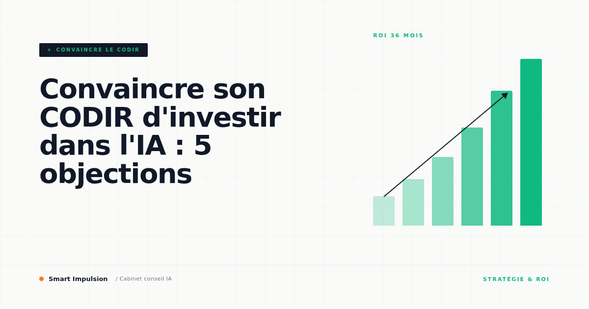 Image d'illustration pour l'article "Convaincre son CODIR d'investir dans l'IA : 5 objections"
